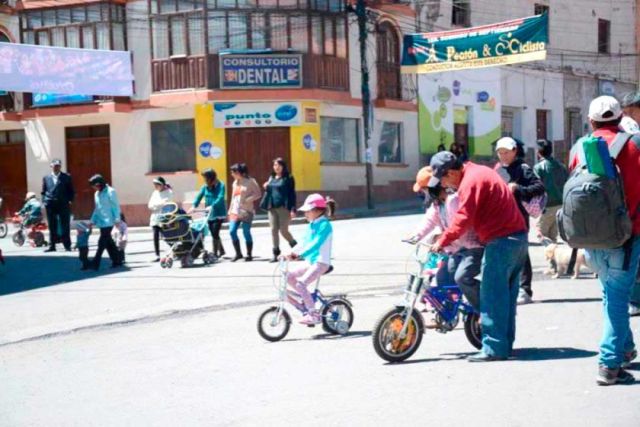 Día del Peatón se celebrará el domingo 6 de septiembre en Potosí