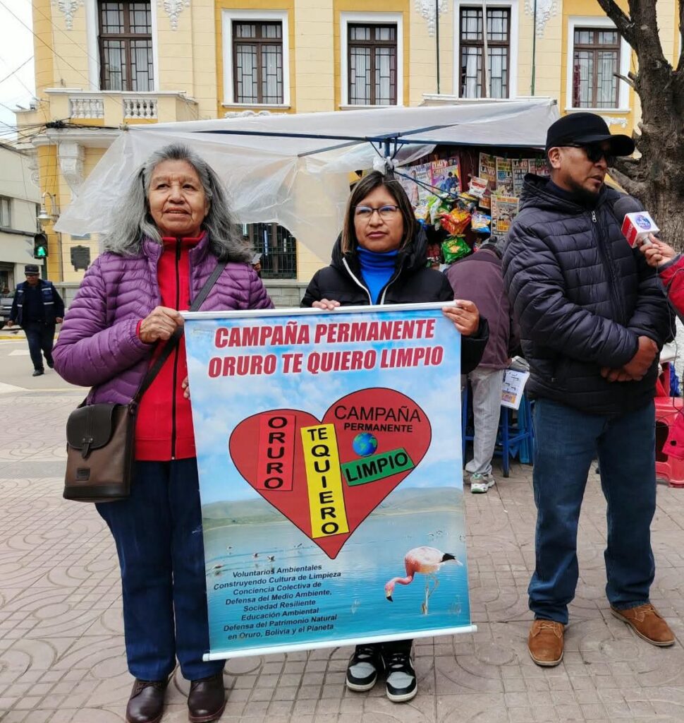 Campaña “Oruro Te Quiero Limpio” demanda detener el uso de mercurio en minería