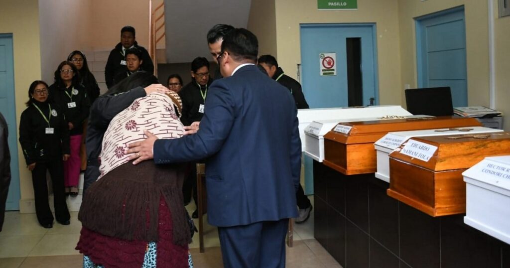 Identifican a seis conscriptos fallecidos en la explosión de Viacha