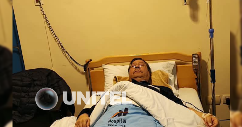 Luis Arce Catacora hospitalizado bajo vigilancia policial