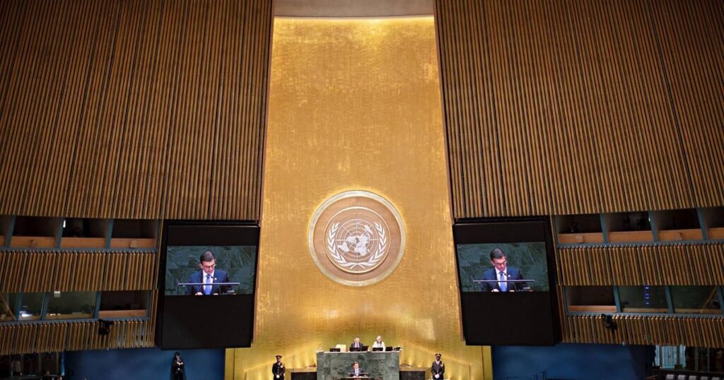 El presidente Paz destaca en la ONU la importancia del estaño boliviano
