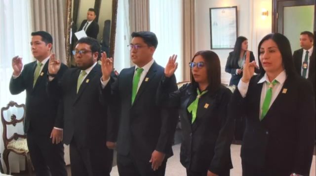 René Walter Cáceres Juchani asume como fiscal departamental en Potosí
