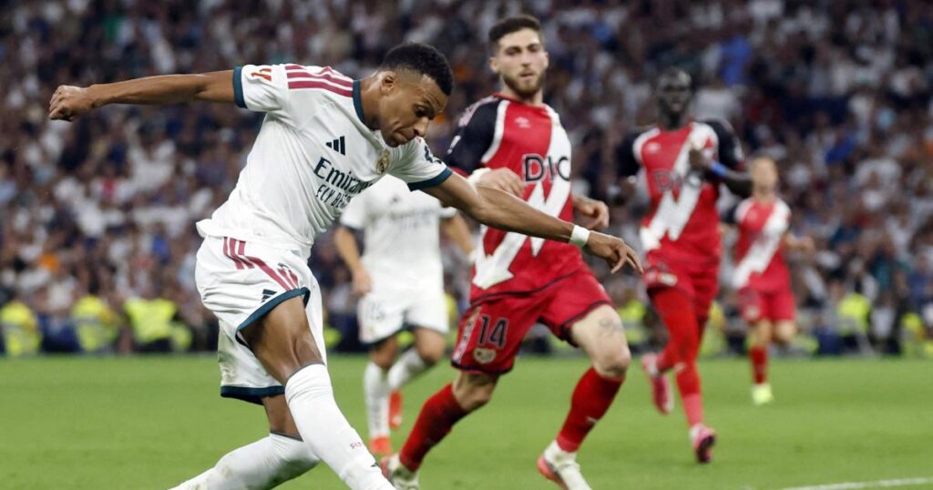 Victoria contundente del Real Madrid ante el Rayo Vallecano