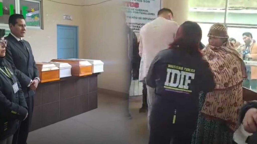 Identifican y entregan restos de seis víctimas en Viacha