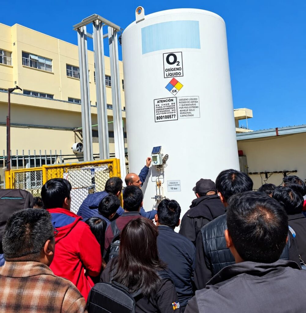 Capacitación en oxígeno medicinal fortalece la red de salud boliviana