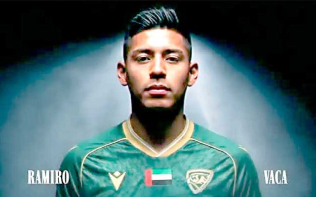 Ramiro Vaca se une al Khor Fakkan Club en Emiratos Árabes
