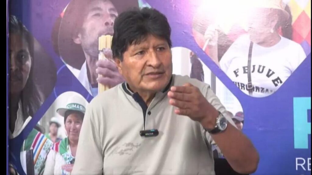 Evo Morales critica eliminación de la subvención del diésel