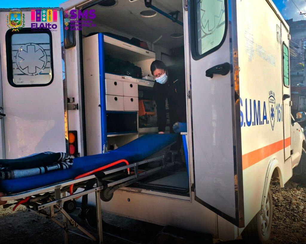 El Alto envía apoyo médico a Viacha tras explosiones