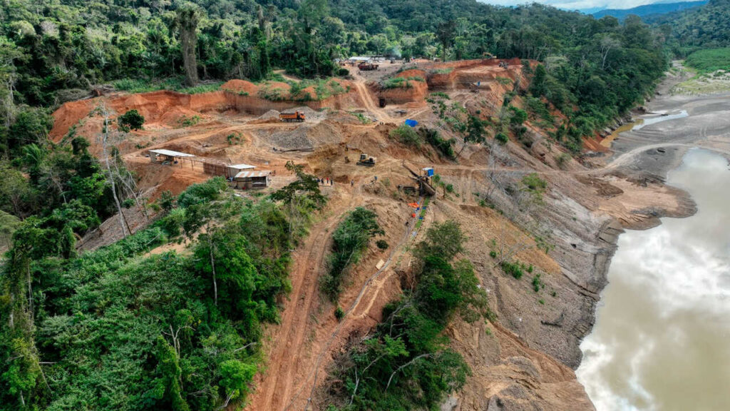 Aumenta la minería ilegal en las cercanías del Parque Madidi