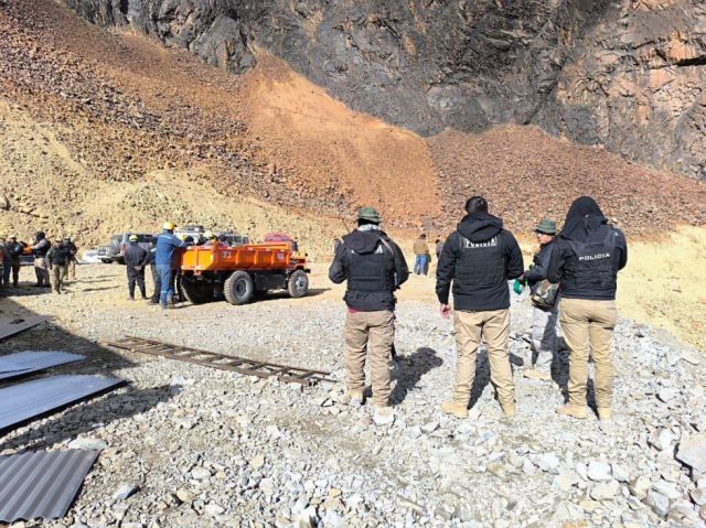 Operativo contra minería ilegal en Sorata: 18 detenidos, incluyendo ciudadanos chinos y bolivianos