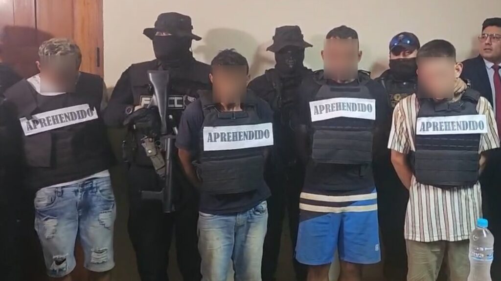 Detenidos cuatro integrantes del Comando Vermelho por asesinato en Riberalta