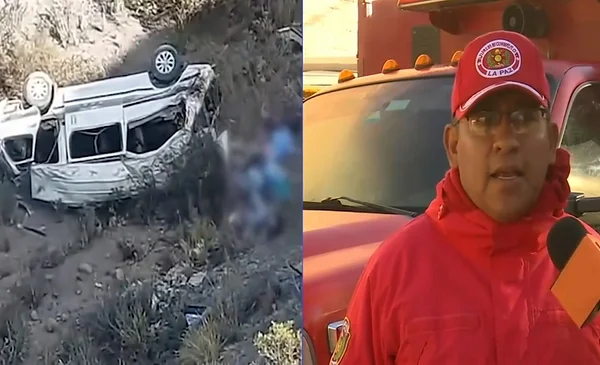 Trágico accidente de minibús en Palca deja cuatro muertos