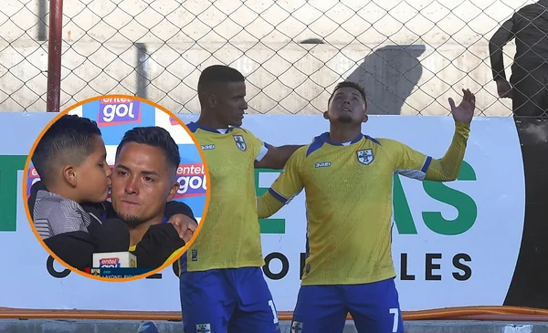El emotivo momento de Layonel Figueroa junto a su hijo tras la victoria