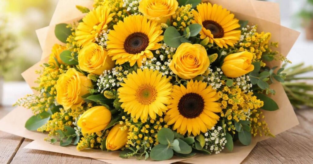 Las flores amarillas toman protagonismo en septiembre