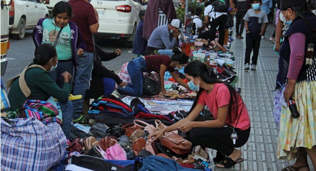 La mayoría de los trabajadores en Bolivia se encuentran en la informalidad