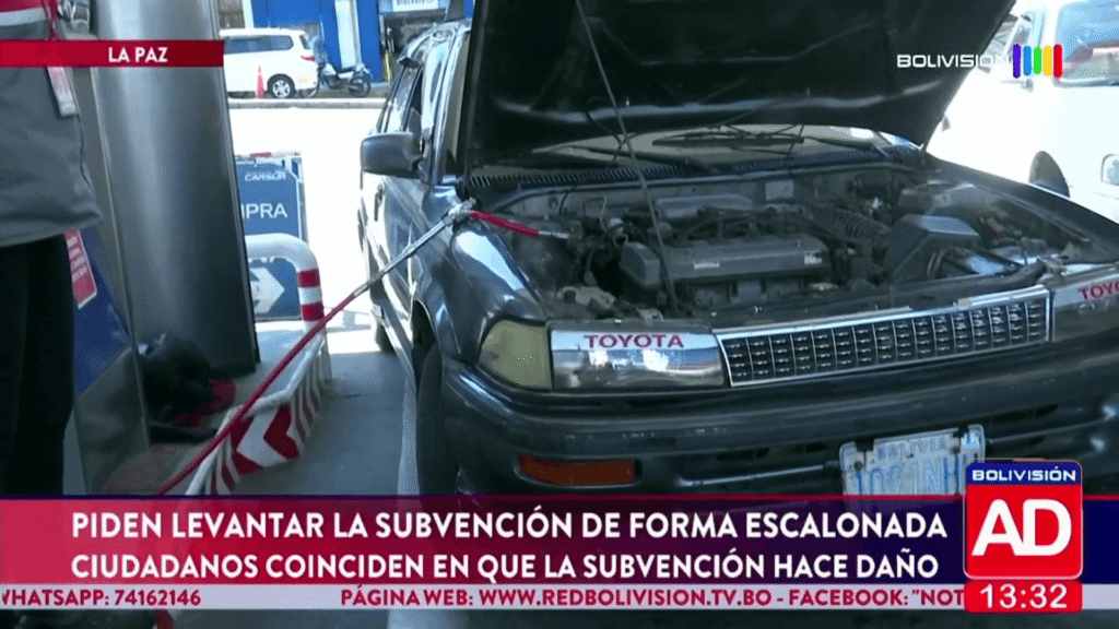 Proponen un retiro paulatino de la subvención a los combustibles