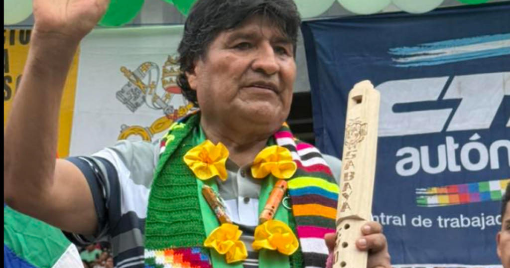 Evo Morales critica el acuerdo con el FMI y alerta sobre privatizaciones