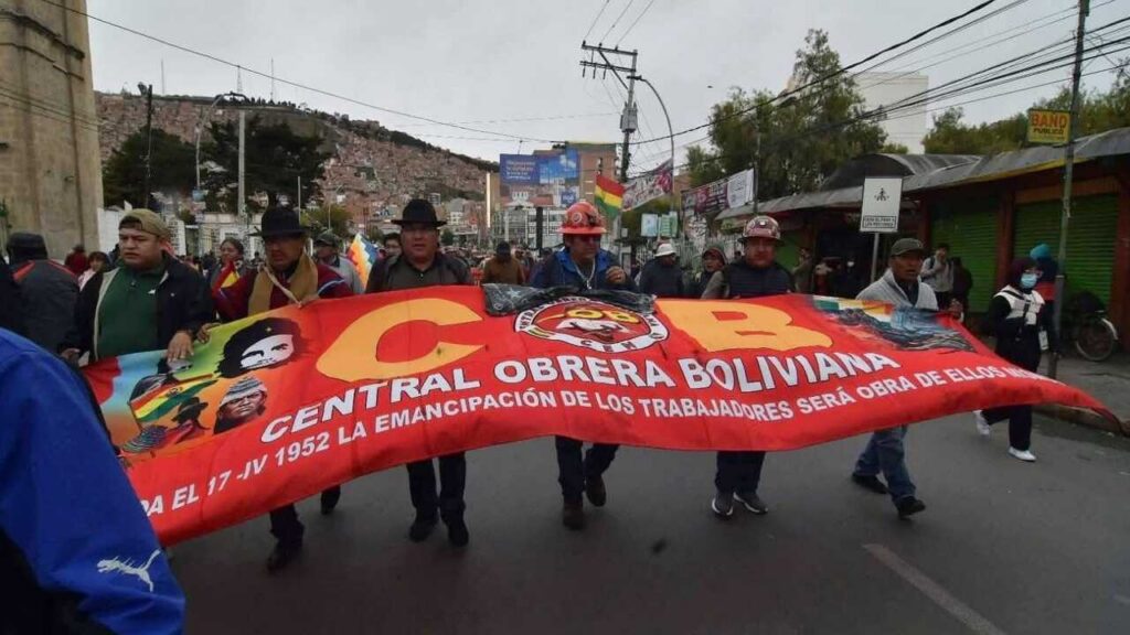La COB se declara en estado de emergencia ante normativas gubernamentales