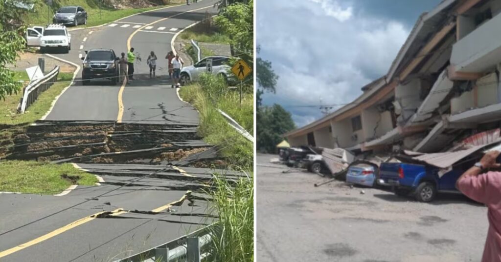 Panamá experimenta más de 100 réplicas tras fuerte terremoto de 7,7