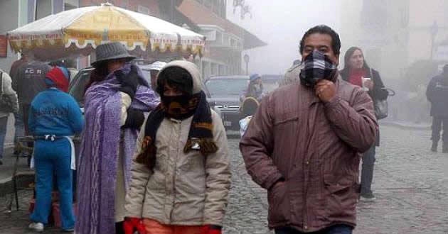 Senamhi advierte sobre un frente frío y posibles crecidas de ríos en Bolivia