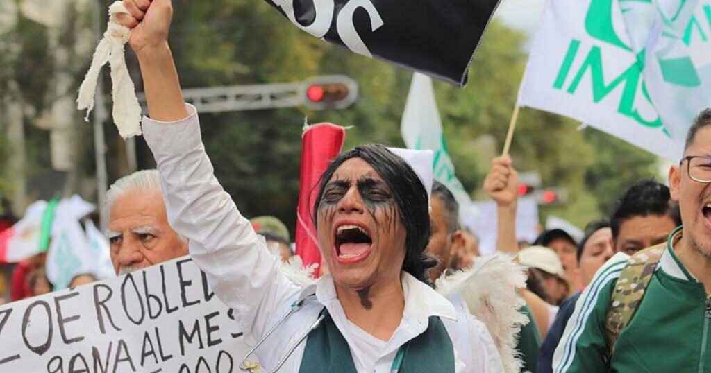 Las protestas en México a pesar de la alta aprobación de Claudia Sheinbaum