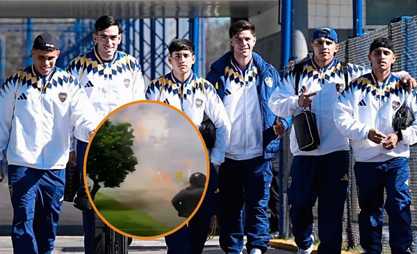Tensión en la previa: hinchas de Vasco perturbaron el descanso de Boca