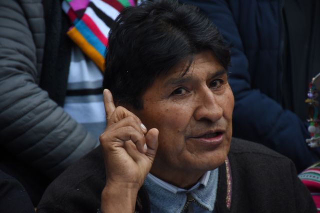 Evo Morales denuncia allanamiento en su residencia en La Paz