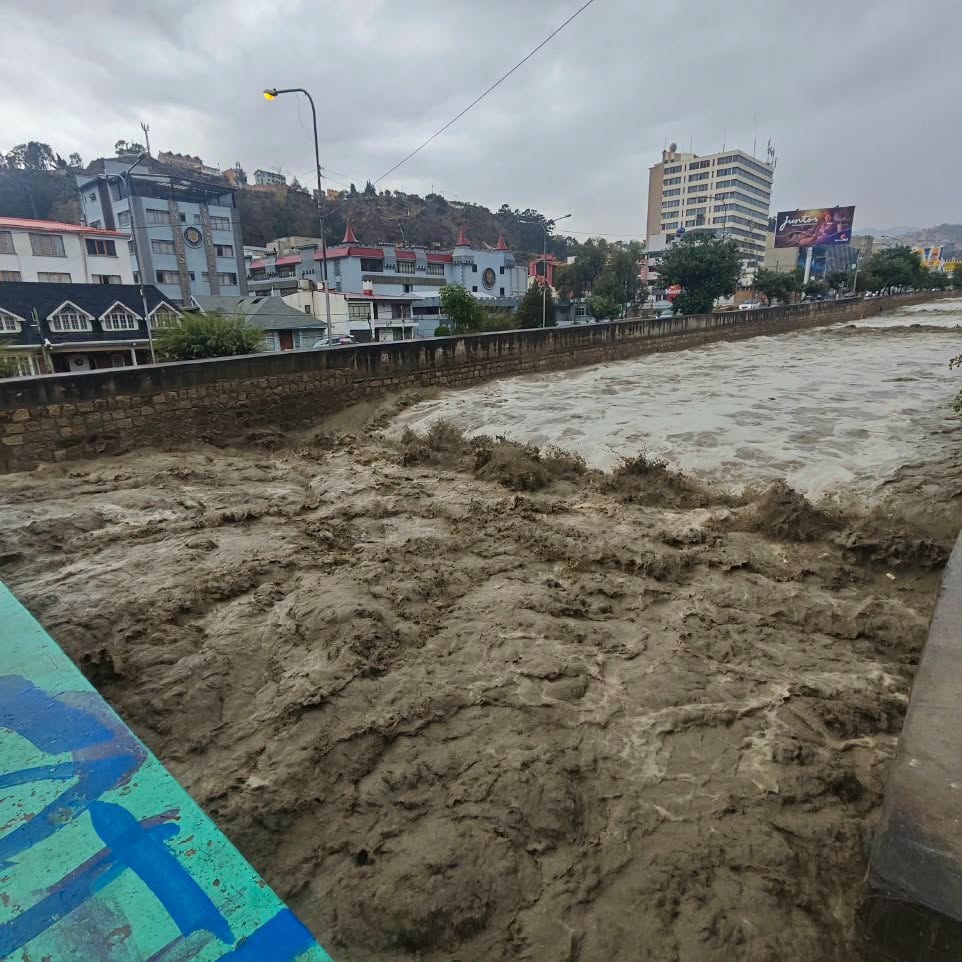 Inundaciones en La Paz tras intensas lluvias