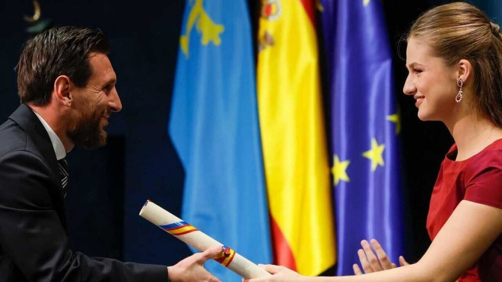 Lionel Messi recibe el prestigioso Premio Princesa de Asturias 2026