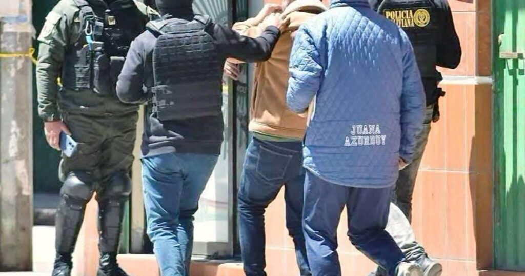 Martín Irusta y Rubén Aparicio ya están en penitenciarías de La Paz