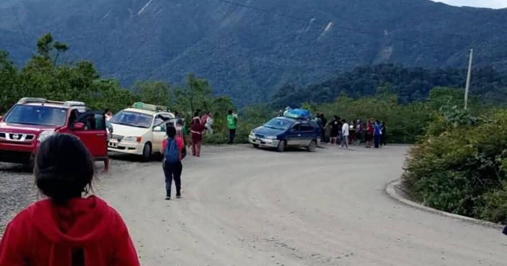 Accidente de cumbia en La Paz deja músicos heridos