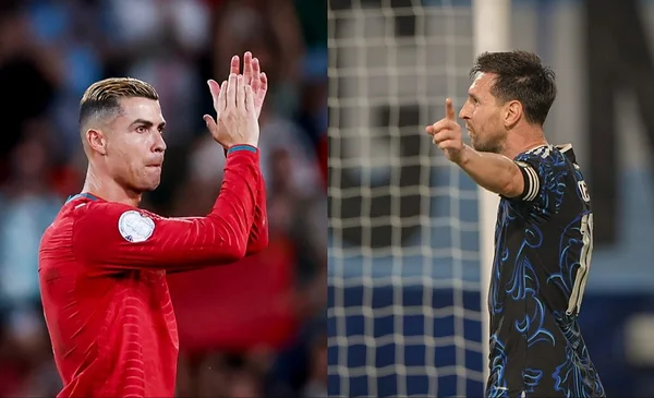 Cristiano Ronaldo rinde tributo a Messi en su despedida internacional