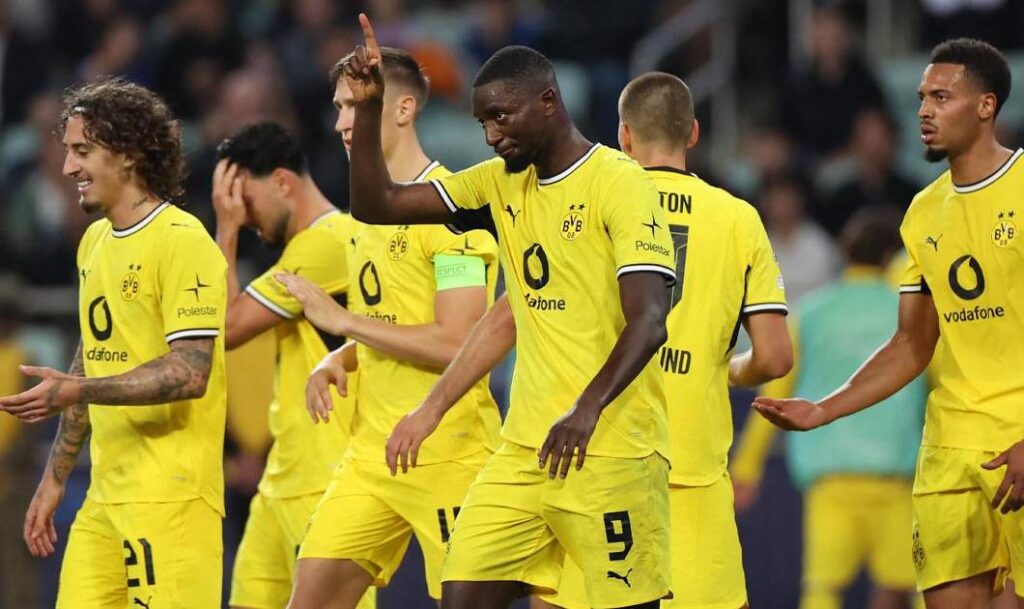 El Borussia Dortmund se lleva su primer triunfo en Champions