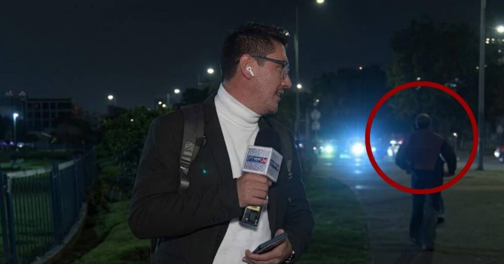 Inseguridad en Bogotá: periodista escapa de dos intentos de robo durante transmisión en vivo
