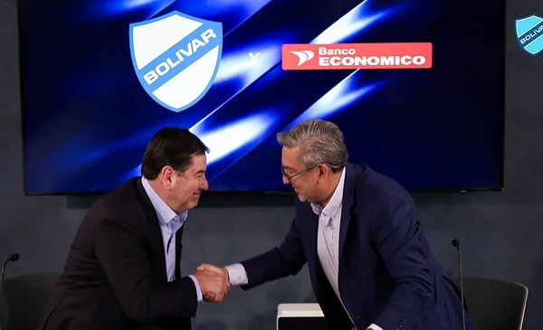 Renovación de la alianza entre el Banco Económico y el Club Bolívar