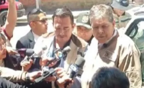 Operativo de control en El Alto liderado por el Ministro Blanco