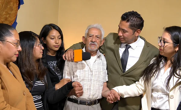 La conmovedora historia de don Jorge: de la soledad a la compañía familiar a sus 67 años
