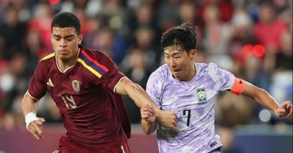 Empate sin goles para Venezuela ante Corea del Sur